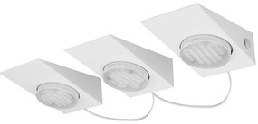 Eglo 89608 - SADA 3x bodových svietidiel KOB 3xGX53/7W/230V 89608