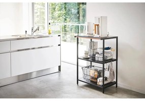 Matne čierny oceľový regál 60x90x46,5 cm Tower – YAMAZAKI