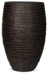 Capi Nature Row Vase elegant deluxe brown 41/62cm