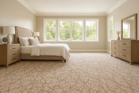 Spoltex, Metrážny koberec Marbeline 168 béžová, na mieru, šíře 4m, hnedá, filc, detská izba