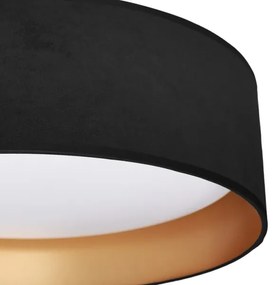 LED Stropné svietidlo RONDO LED/18W/230V čierna