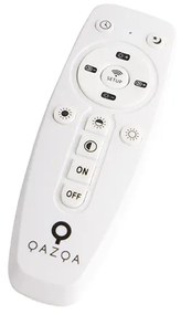 Stropné svietidlo čierne 80 cm vrátane LED s diaľkovým ovládaním - Live