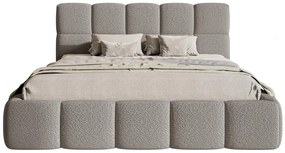 Manželská posteľ 160 cm Cirsten 160B (s roštom) (sivá). Akcia -20%. Vlastná spoľahlivá doprava až k Vám domov. 1099507