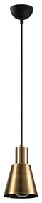 Závesné svietidlo v čierno-zlatej farbe ø 14 cm Kem – Opviq lights