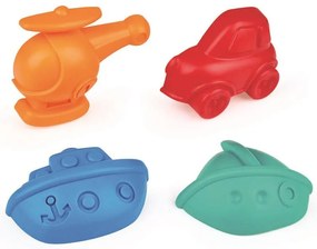 Bábovky - dopravné prostriedky - hračka do piesku