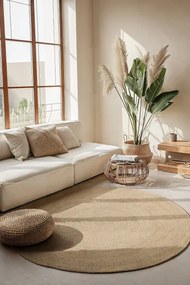 Koberec Hanse Home Jute Braided Rangpur naturálny / ivory
