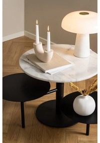 Biely okrúhly konferenčný stolík ø 60 cm Lahti – Actona