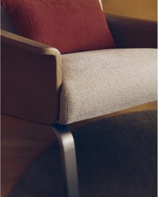 Béžové ženilkové kreslo Amsen – Kave Home