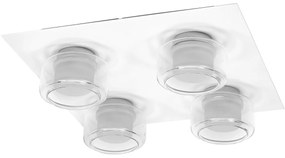 Ledvance - LED Kúpeľňové stropné svietidlo ORBIS FLAME 4xLED/5,5W/230V IP44 biela P225580