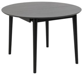 Jídelní rozkládací  stůl Montreux 115/154 cm černý