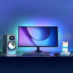 LED RGBW stmievateľný pás 5 m LED/13,5W/230V Wi-Fi