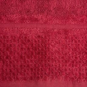 FROTÉ UTERÁK IBIZA9 SADA 3KS 70X140 CM ČERVENÁ