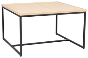 Konferenčný stolík s doskou z dubového dreva v prírodnej farbe ø 80 cm Deerfield – Rowico