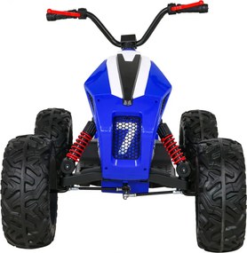 Ramiz Štvorica batérií Lucky Seven Modrá + EVA kolieska + pomalý štart + LED + MP3 USB