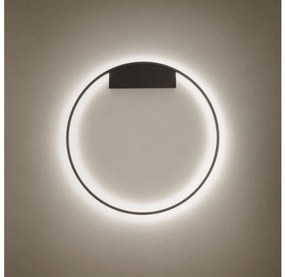 Redo 01-2819 - LED Stmievateľné nástenné svietidlo FEBE LED/24W/230V čierna