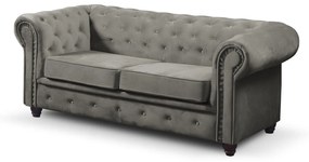 Pohovka Infinity Chesterfield III  Čierna