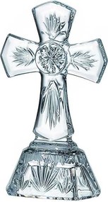 Crystal Bohemia sklenený kríž Cross 175 mm