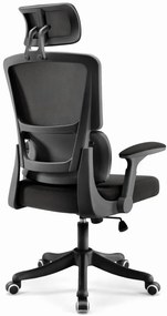 Herné kreslo HC-1011 Black Mesh