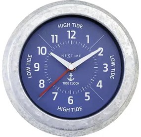 Námorné hodiny NeXtime Tide Ø22 cm modré