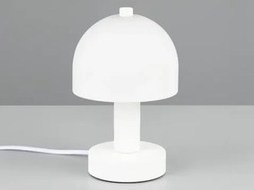 Stolová lampička Glenn, biela%