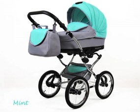 Kombinovaný kočík Raf-pol BABYLUX Margaret - Mint (3-kombinácia)