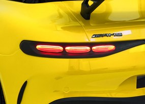 Ramiz Mercedes-Benz GT63 AMG elektrické autíčko pre deti žlté
