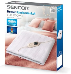 Sencor SUB 1700WH elektrická vyhrievacia deka