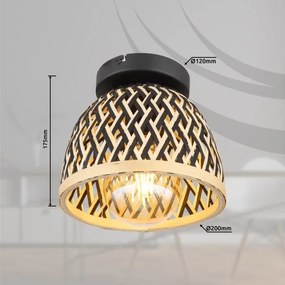 Globo 15767D1 - Stropné svietidlo COLLY 1xE27/15W/230V