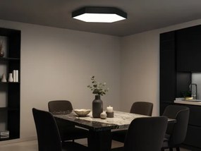 LED stropné svietidlo LED/135W/230V 3000/4000/6500K pr. 80 cm čierne