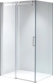BPS-koupelny Obdĺžnikový sprchovací kút HYD-OK203C 120x80 biela/transparent - bez vaničky