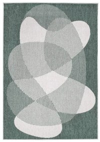 Obojstranný koberec DuoRug 5835 zelený