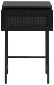 Dizajnový odkladací stolík Lakshmana 45 cm čierny