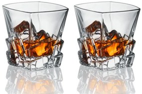 Bohemia Jihlava Poháre na whisky Crack 310 ml 2KS