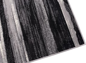 TA Koberec F809A DARK GRAY CHEAP PP CRM Čierny Obdĺžnikový Rozmer: 120x170 cm