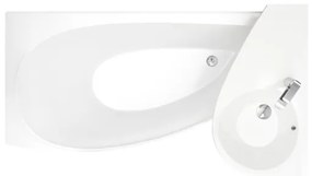 Ravak CT01000000 - Rohová vaňa AVOCADO 150x75 cm akrylát/biela