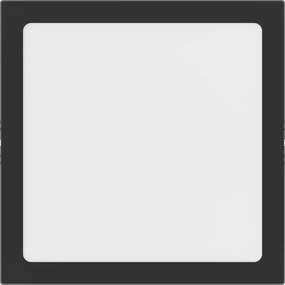 Mexen LDSS, LED stropné svietidlo, rozmer 30 x 30 cm, 24W, neutrálna - 4000K, 1920 lm, čierna - L213-030-2440-70