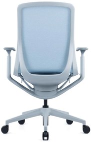 OFFICE MORE -  OFFICE MORE Kancelárska stolička C-BON LIGHT BLUE modrá