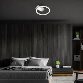 Briloner 3778-014 - LED stropné svietidlo FRAME LED/5W/230V priemer 20 cm matný chróm