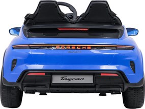 Ramiz Porsche Taycan Turbo S vozidlo Modrá