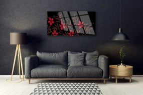 Obraz na akrylátovom skle Kvety rastlina príroda umenie 100x50 cm