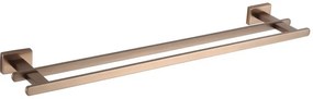Mexen Arno, 2-ramenný vešiak na uteráky, medená matná, 7020725-65