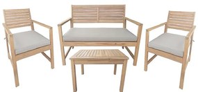 Komplet drevený 2+1+1