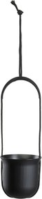 Závěsný květináč AERA HANG 17,9 cm černý