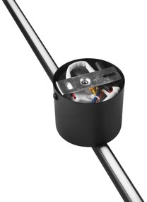 LED Nástenné svietidlo LANA LED/12W/230V 4000K čierna