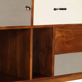 vidaXL Komoda z akáciového dreva 115x35x86 cm-