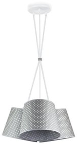 Duolla - Luster na tyči ROSSA 3xE27/40W/230V pr. 40 cm