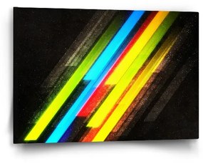 Sablio Obraz Pruhovaná abstrakcia - 60x40 cm