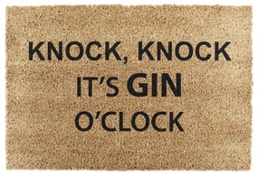 Rohožka z kokosového vlákna 40x60 cm Gin O'Clock – Artsy Doormats