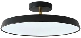 Toolight - Stropné svietidlo 50 cm 5xE27 60W APP860-C, čierna-zlatá, OSW-08956