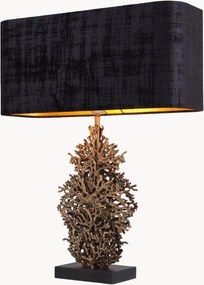 Stolová lampa na mramorovom podstavci Corallo